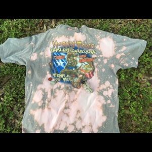 Bleached Horny Toad Tee, Men’s XL